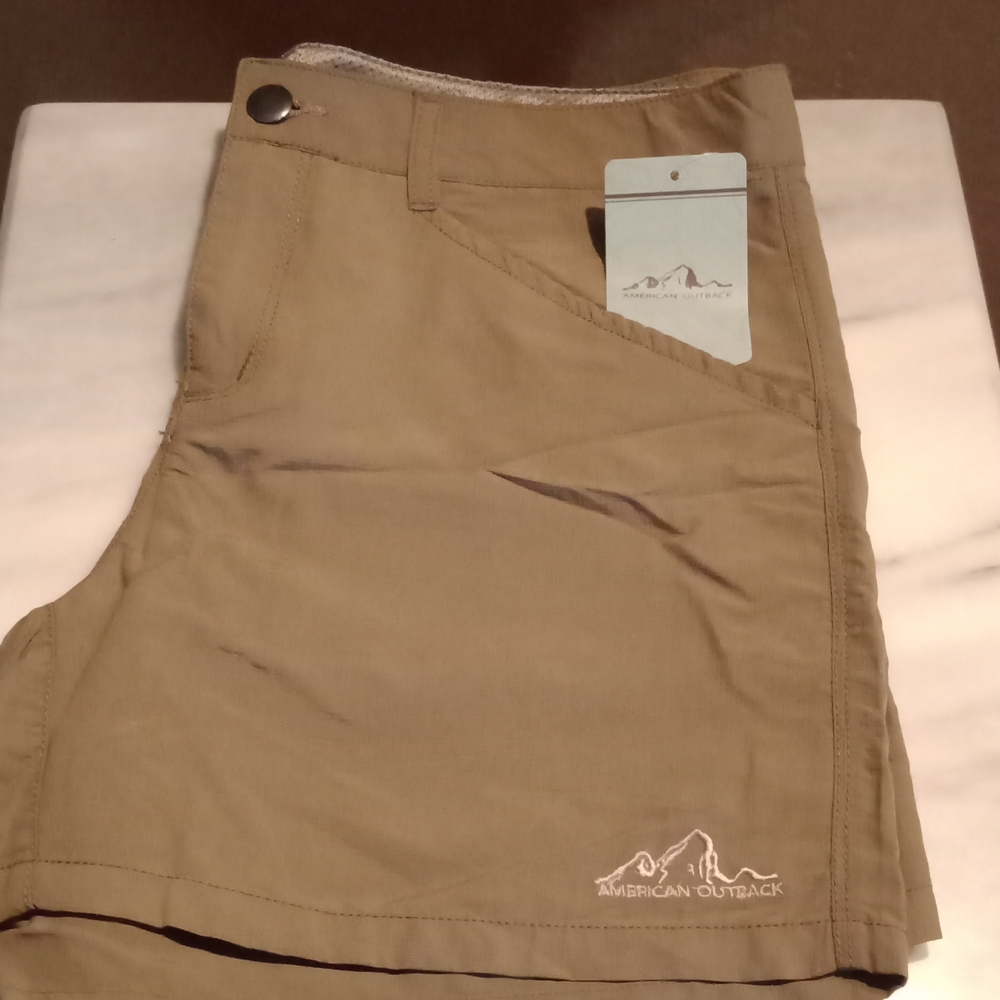 American Outback Woman's Quickdry Khaki Shorts